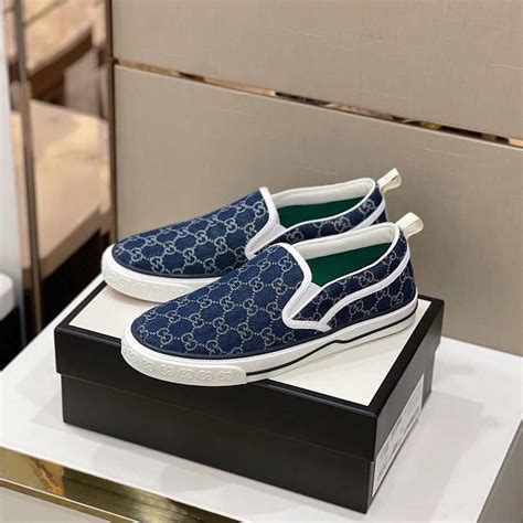 men's gucci tian slip on sneaker|Men's Gucci Tennis 1977 slip.